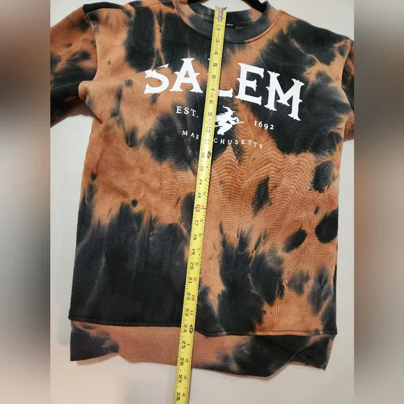 Salem Tie-Dye Sweater - Black and Brown - Picture 3 of 6